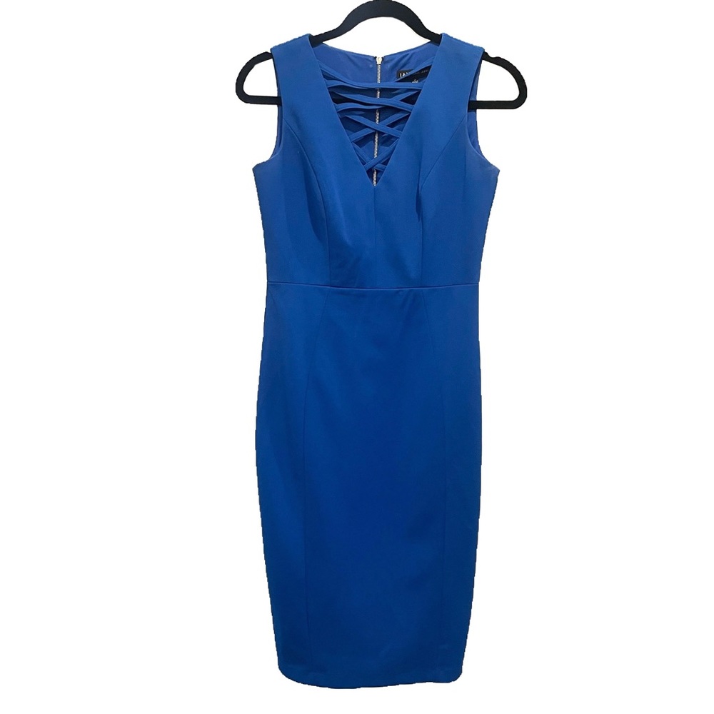 Jax Sleeveless Sheath dress, Cobalt Blue, size 2
